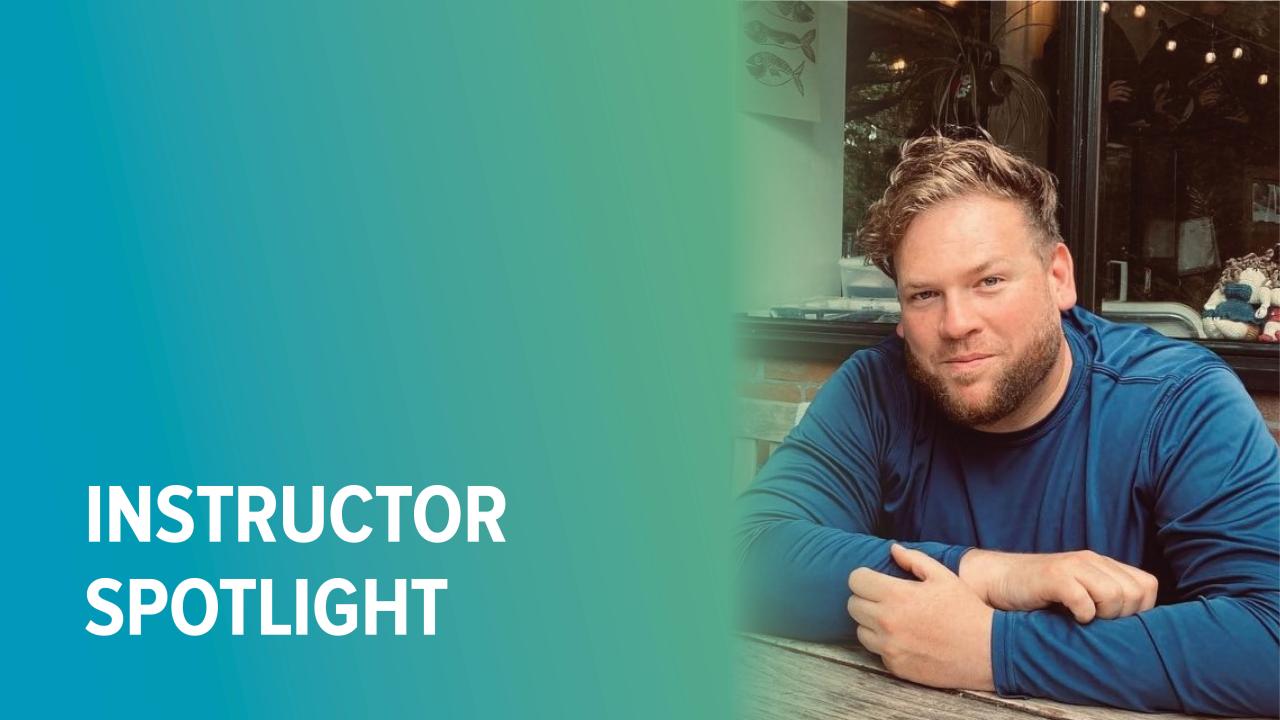 Conflict Resolution instructor Jameson Lingl