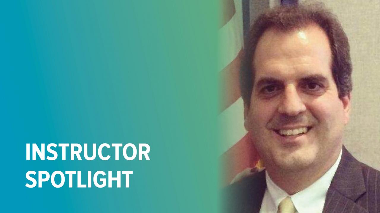 headshot of Paralegal instructor Michael Pocchia