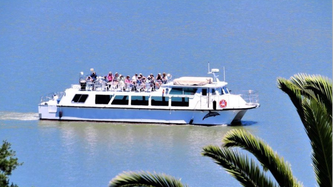 People on a river boat cruise
