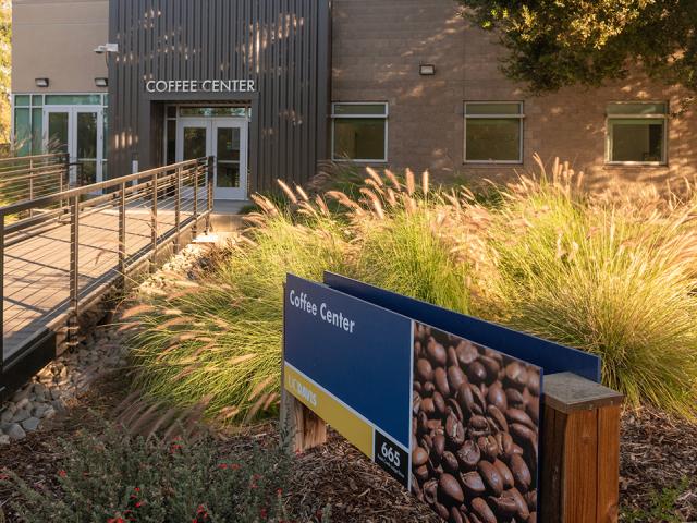 The new building for the coffee class at the Coffee Center
