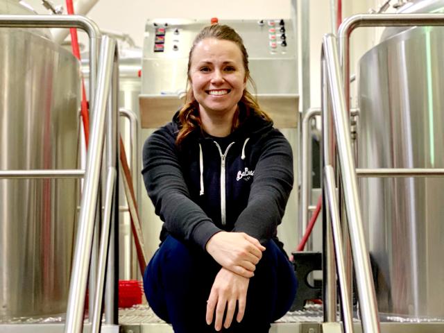 Master brewer grad Amanda Koeller