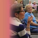 OLLI member Suzette Westsmith in class