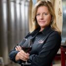 UC Davis Winemaking Certificate graduate Amy LaBelle poses in her winery