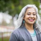 smiling senior woman