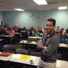 OLLI instructor in classroom