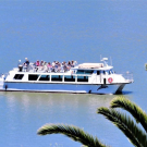 People on a river boat cruise